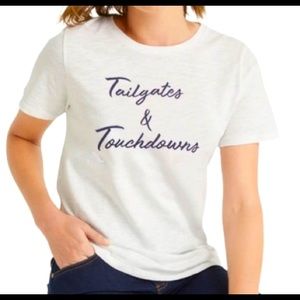 Draper James tailgates & touchdowns t-shirt
